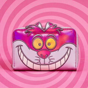 Disney100 Limited Edition Platinum Alice in Wonderland Cheshire Cat Cosplay Zip Around Wallet, Image 2